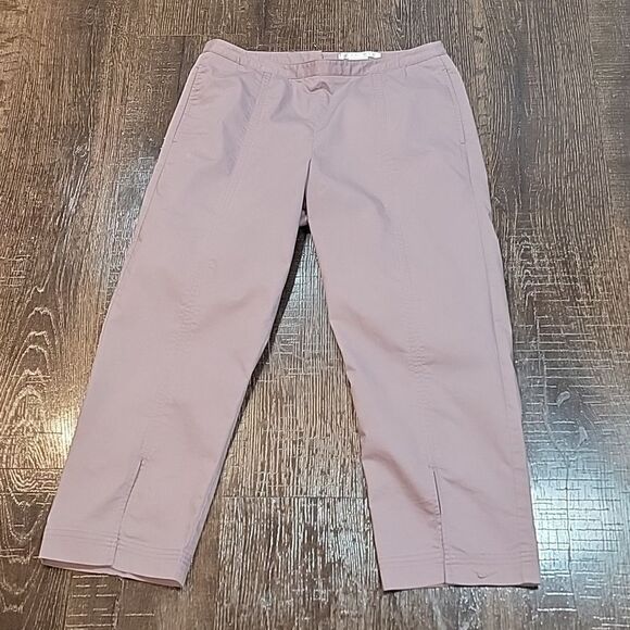 Nike Golf Purple Dri-Fit Capri Golf Pants - Picture 14 of 16